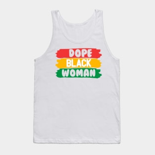 Dope black woman Tank Top